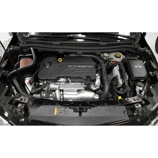 K&N 17-18 Chevy Cruze 1.4L Turbo Silver Typhoon Short Ram Intake