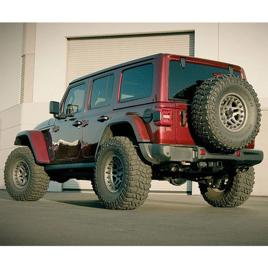 Borla 21-22 Jeep Wrangler Rubicon 392 6.4L V8 AT 4WD 4DR ATAK Cat-Back Exhaust - Coated Black