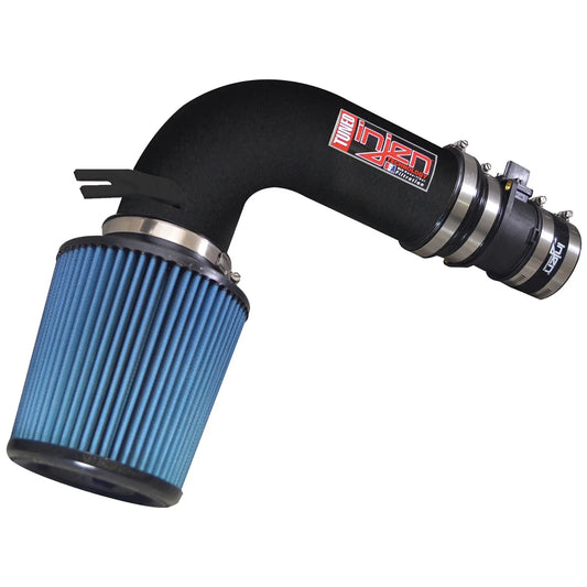 Injen 14-18 Dodge Ram 3.0L V6 Wrinkle Black Power-Flow Short Ram Intake