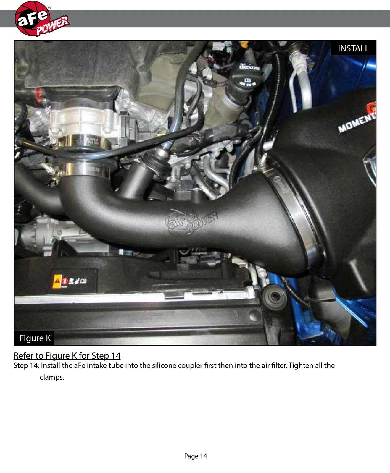 aFe Momentum GT Pro DRY S Intake System 16-17 Chevrolet Camaro V6-3.6L