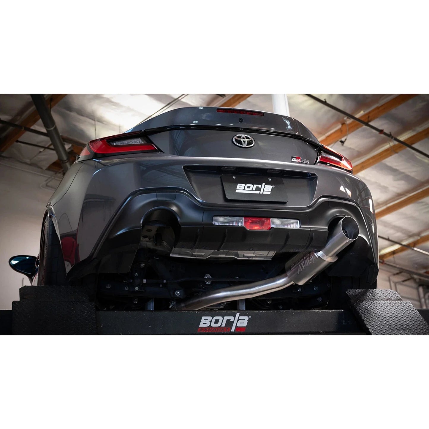 Borla 2022+ Subaru BRZ / 2022+ Toyota GR86 ATAK Cat Back Exhaust - 4.5in Stainless Tips