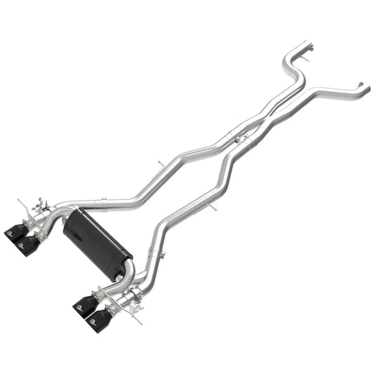 aFe 23-25 BMW M2 L6-3.0L (G87) MACH Force-Xp Cat-Back Exhaust w/ Black Tip