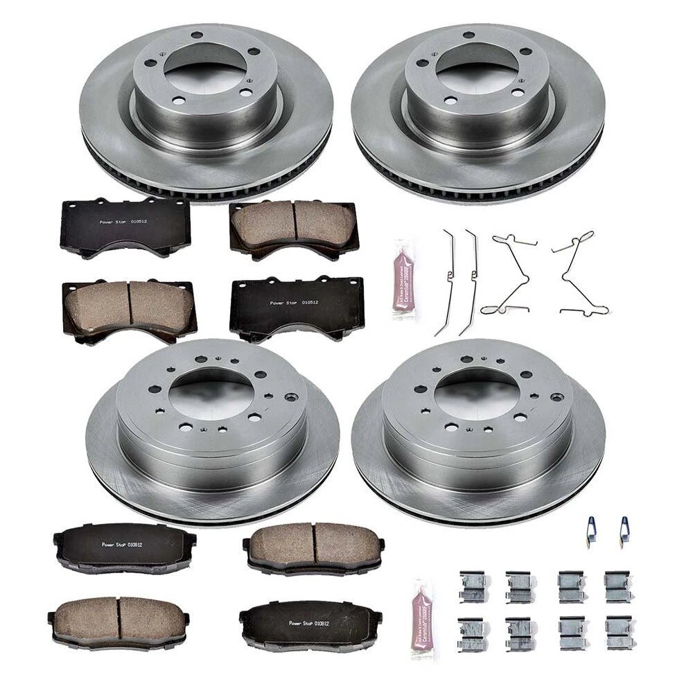 Power Stop 16-18 Lexus LX570 Front & Rear Autospecialty Brake Kit