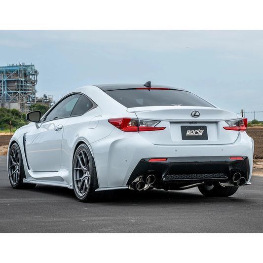 Borla 15-24 Lexus RC F Axle-Back Exhaust System S-Type - Black Chrome