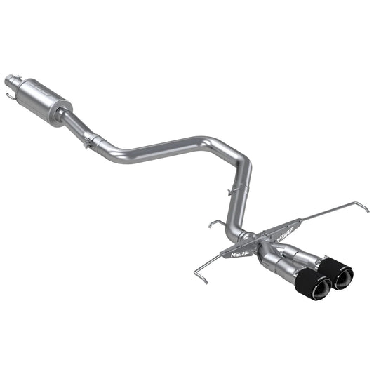 MBRP 2019+ MBRP Hyundai Veloster Turbo Cat Back - T304 Stainless - Carbon Fiber Tip