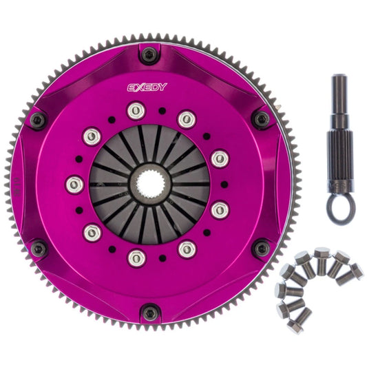 Exedy 1989-1994 Nissan 240SX Hyper Twin Cerametallic Clutch Sprung Center Disc Push Type Cover