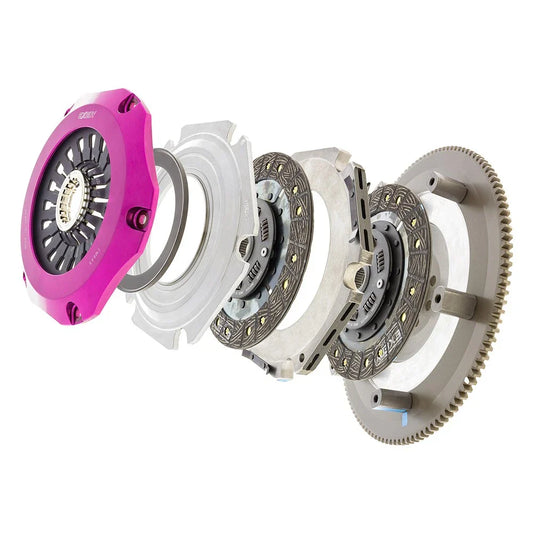 Exedy 04-17 Subaru WRX STI EJ255/EJ257 2.5L Twin-Organic Clutch Kit