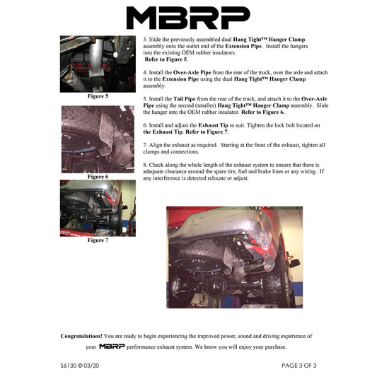 MBRP 10-12 Dodge/Chrysler 2500/3500 Cummins 6.7L Filter Back Single Side Exit Alum Exhaust