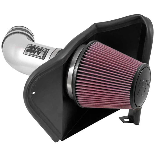 K&N 12-15 Jeep Grand Cherokee SRT 8 6.4L V8 High Flow Performance Intake Kit