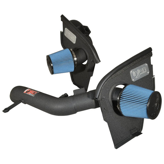 Injen 2015 M3/M4 3.0L Twin Turbo Wrinkle Black Short Ram 2pc. Intake System w/ MR Technology