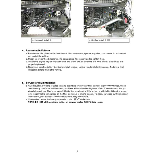 AEM 2015 Ford F-150 5.0L V8 Cold Air Intake System