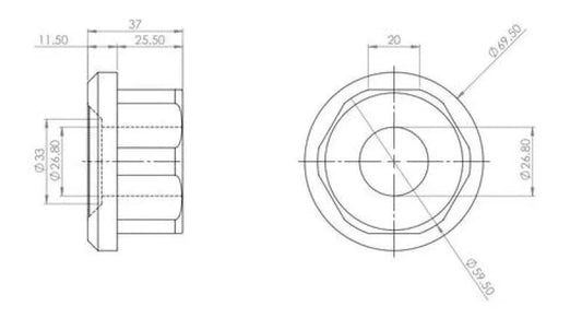 SuperPro Rear Subframe Forward Mount Bushing Set | BMW E36 (SPF4388K) - ABS Auto Body