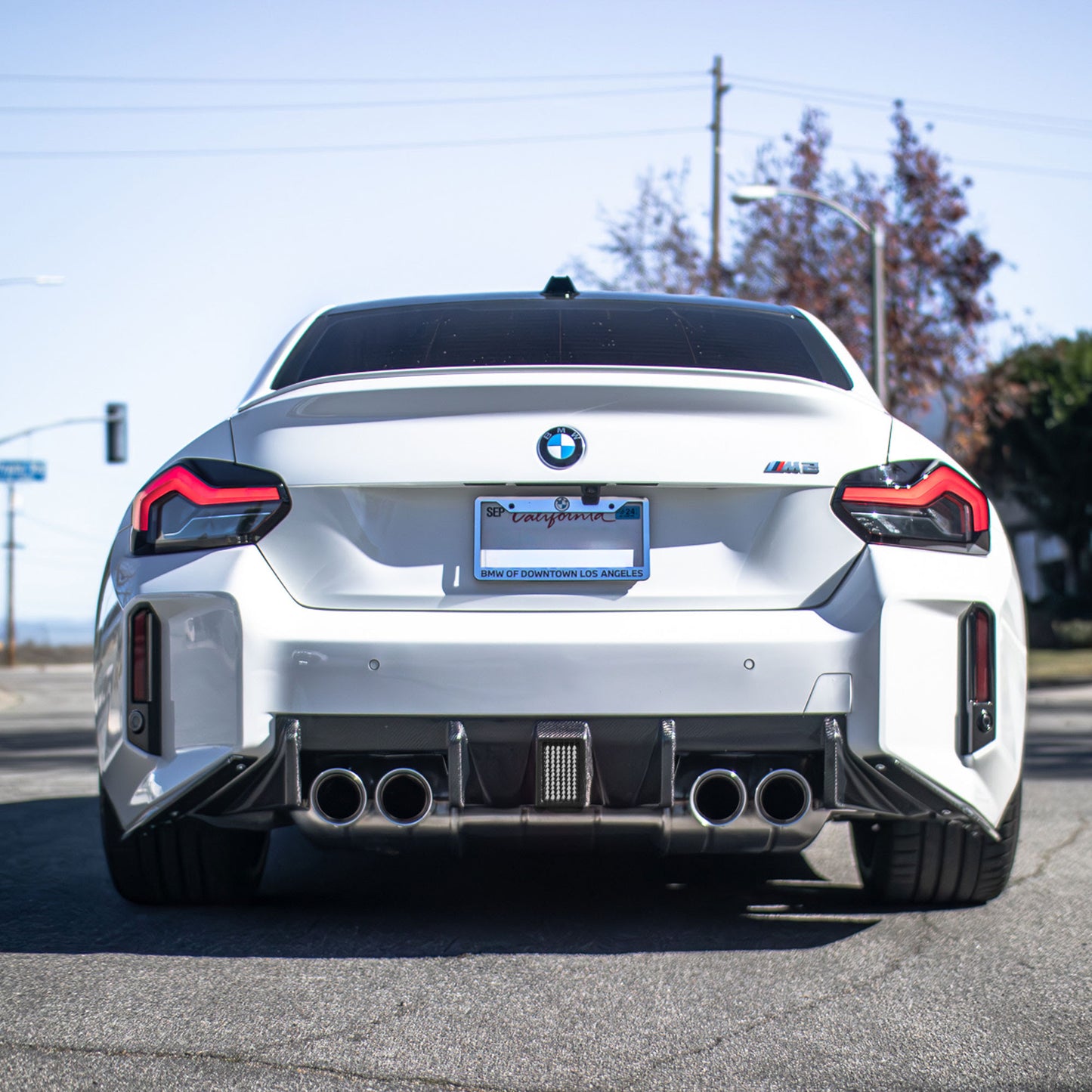 G87 M2 Suvneer Rear Diffuser w/ BRAKE LAMP