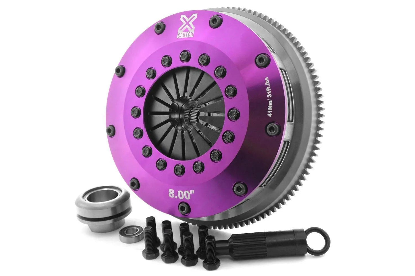 XClutch 8in Twin Solid Ceramic Clutch Kit w/ Chromoly Flywheel | BMW 325Ci (01 - 06) (XKBM20533 - 2E) - ABS Auto Body