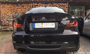 M4 Style Carbon Fiber Trunk Lip - BMW E82 1-series