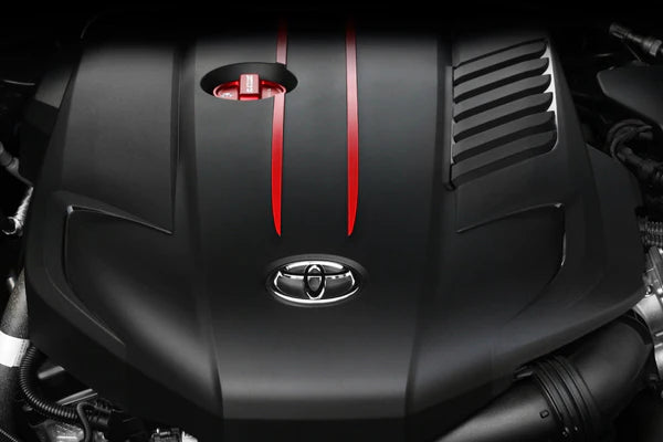 Goldenwrench A90 Supra BLACKLINE Oil Cap Cover