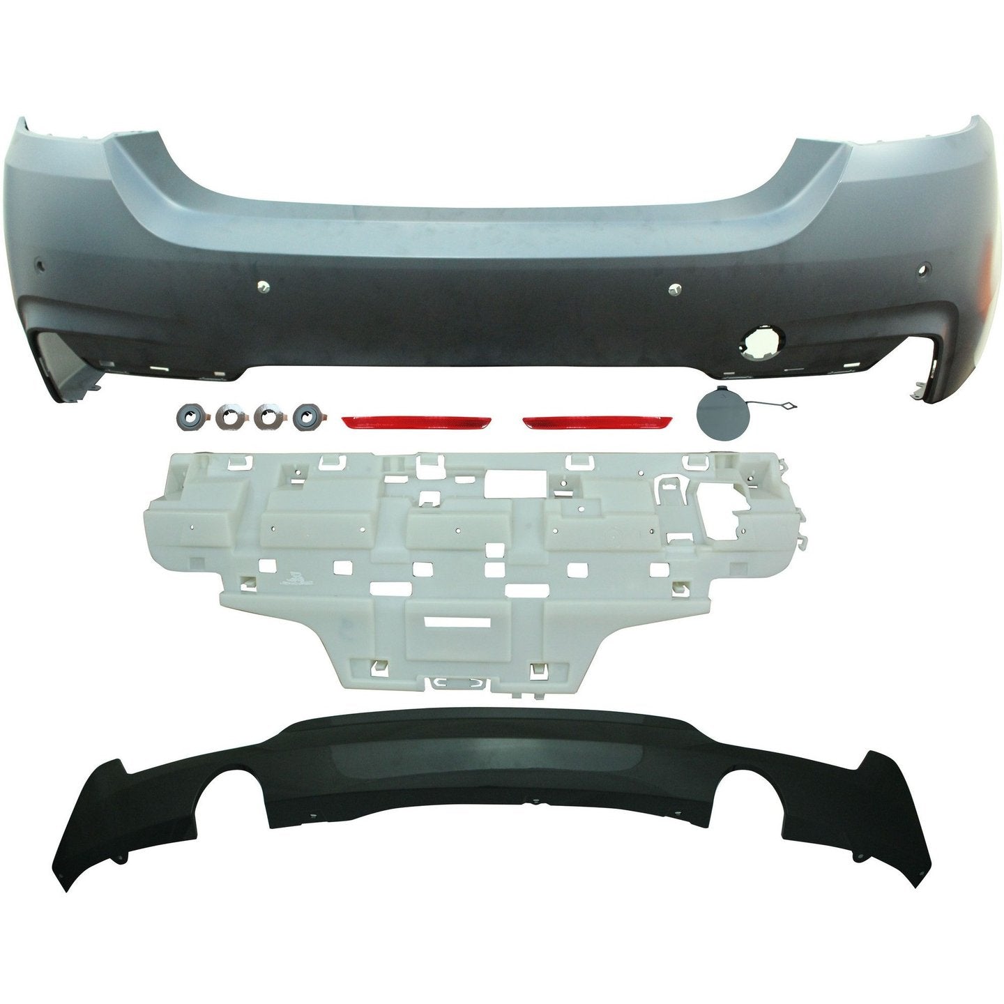 M-Sport Style Rear Bumper - F32 4-series