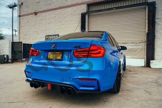 F8X K STYLE REAR DIFFUSER W/ BRAKE LAMP