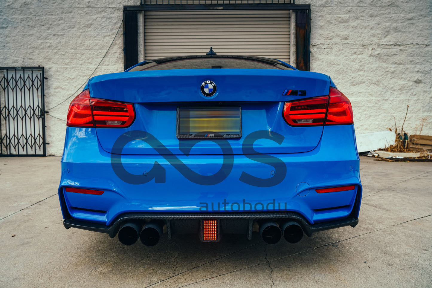 F8X K STYLE REAR DIFFUSER W/ BRAKE LAMP