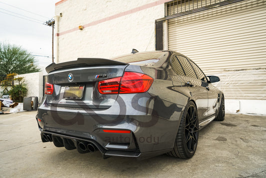 F80 F30 PSM STYLE CARBON FIBER SPOILER