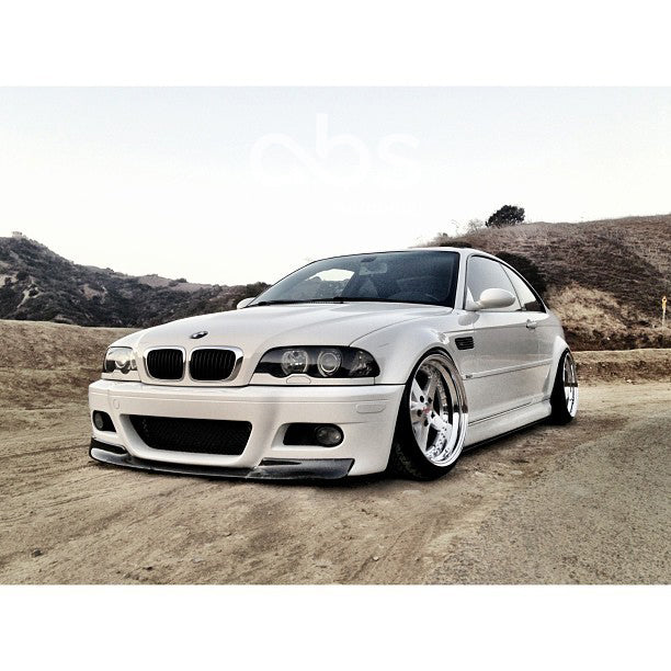 CSL Style Carbon Fiber Front Lip - BMW E46 M3