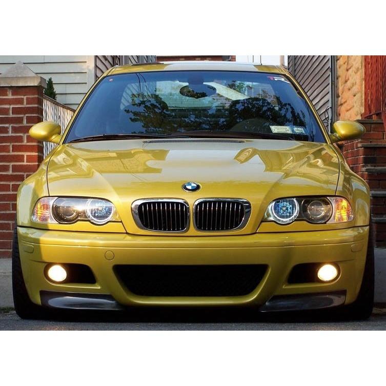 CSL Style Carbon Fiber Front Splitters - BMW E46 M3