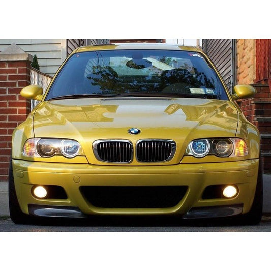 CSL Style Carbon Fiber Front Splitters - BMW E46 M3