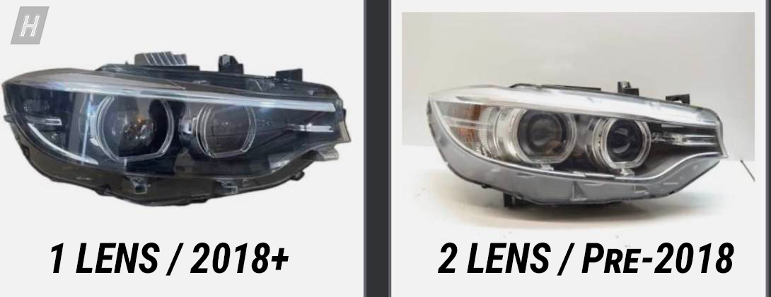 HM CSL Yellow DRL LED Module Set (Pre-LCI Xenon) - F80 M3 | F82 / F83 M4