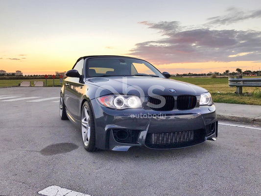 1M Style Front Bumper w/ Fog Lights - E82 1-Series