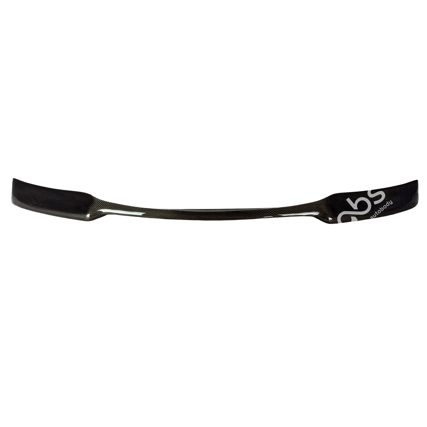 E9X M3 REP FRONT BUMPER V STYLE CARBON FIBER LIP