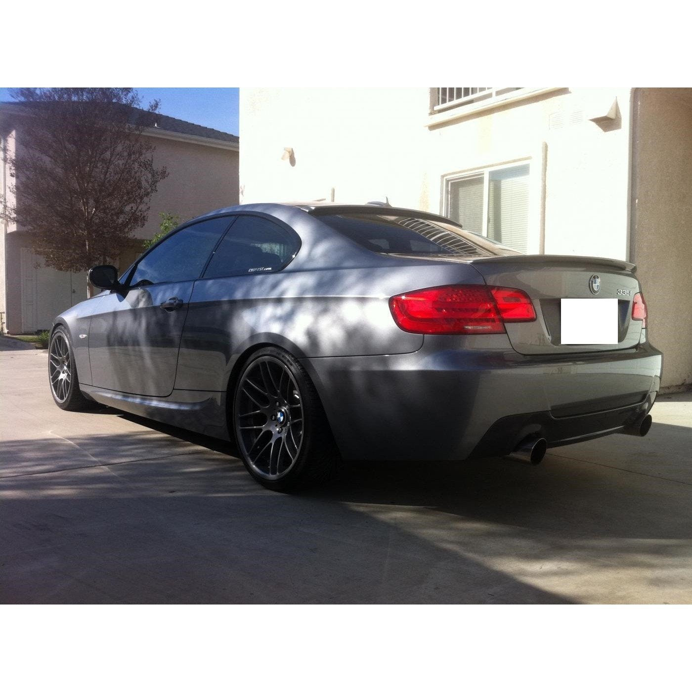 BMW E92 PERFORMANCE STYLE CARBON FIBER TRUNK SPOILER