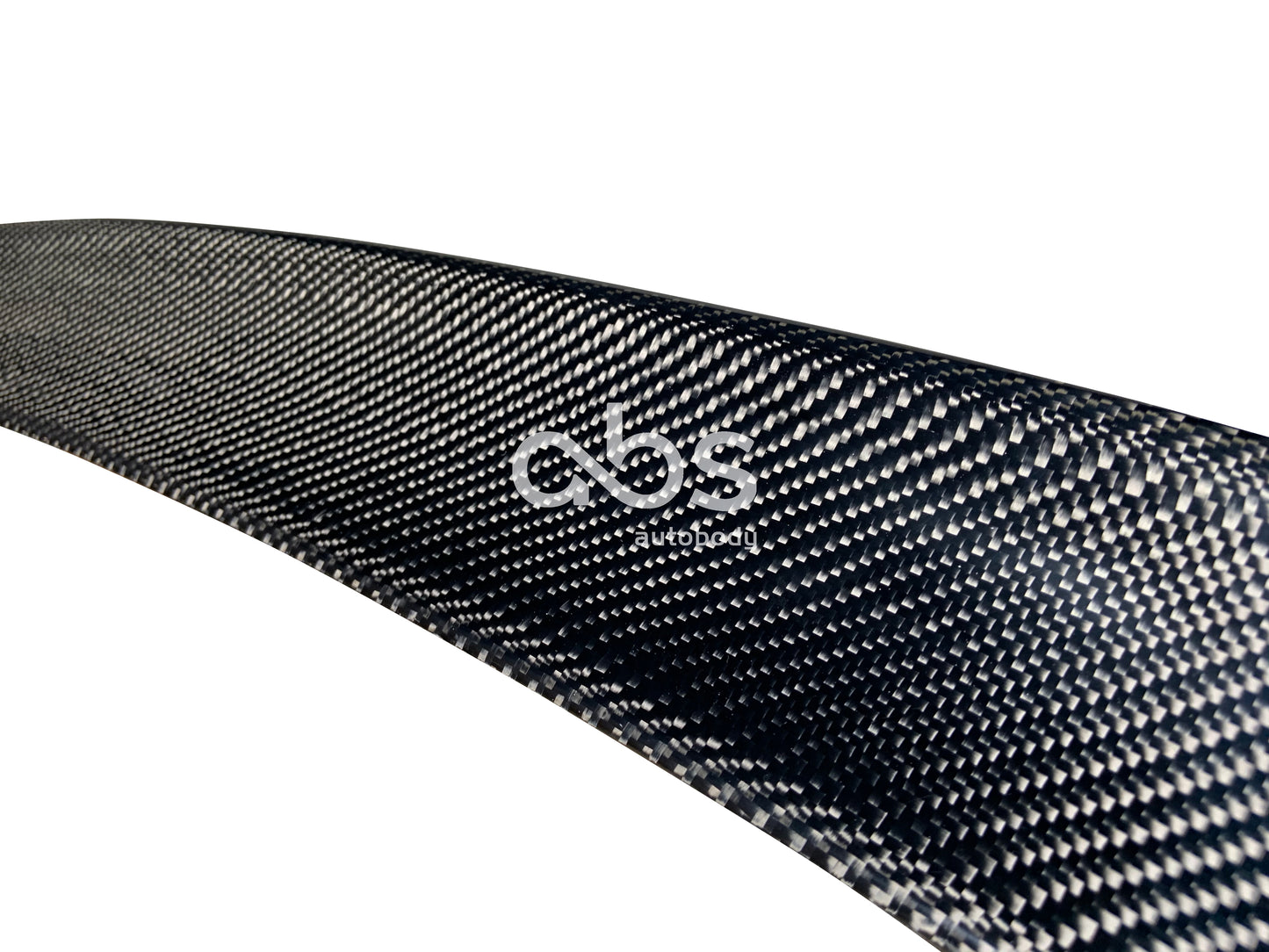 BMW F30 Performance-Style Carbon Fiber Trunk Lip