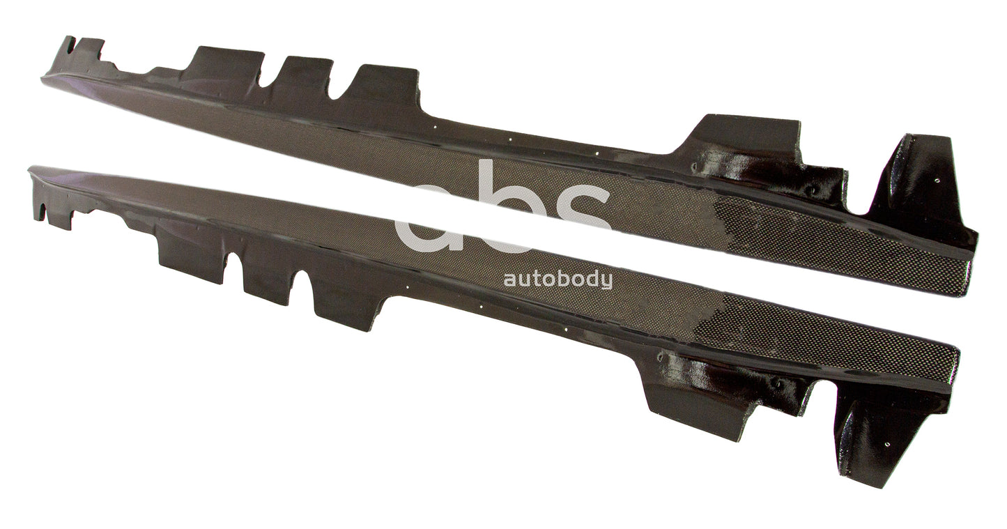 M3 Carbon Fiber Side Skirt Splitters- E92 E93
