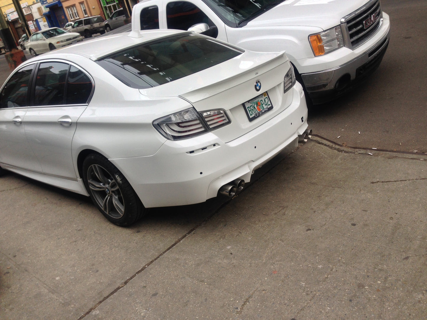 BMW F10 M5 STYLE REAR BUMPER