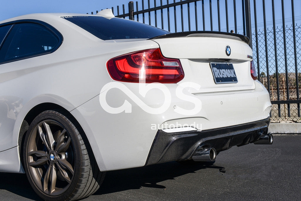 BMW F22/F87 CARBON FIBER PERFORMANCE STYLE TRUNK SPOILER