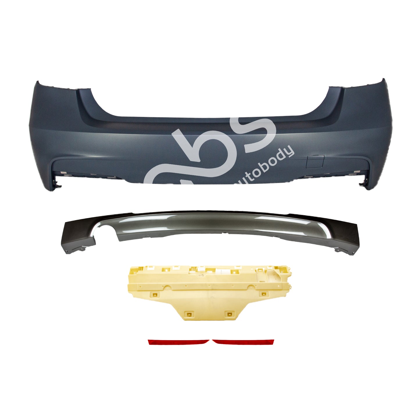 M-Sport Style Rear Bumper - F30 3-series