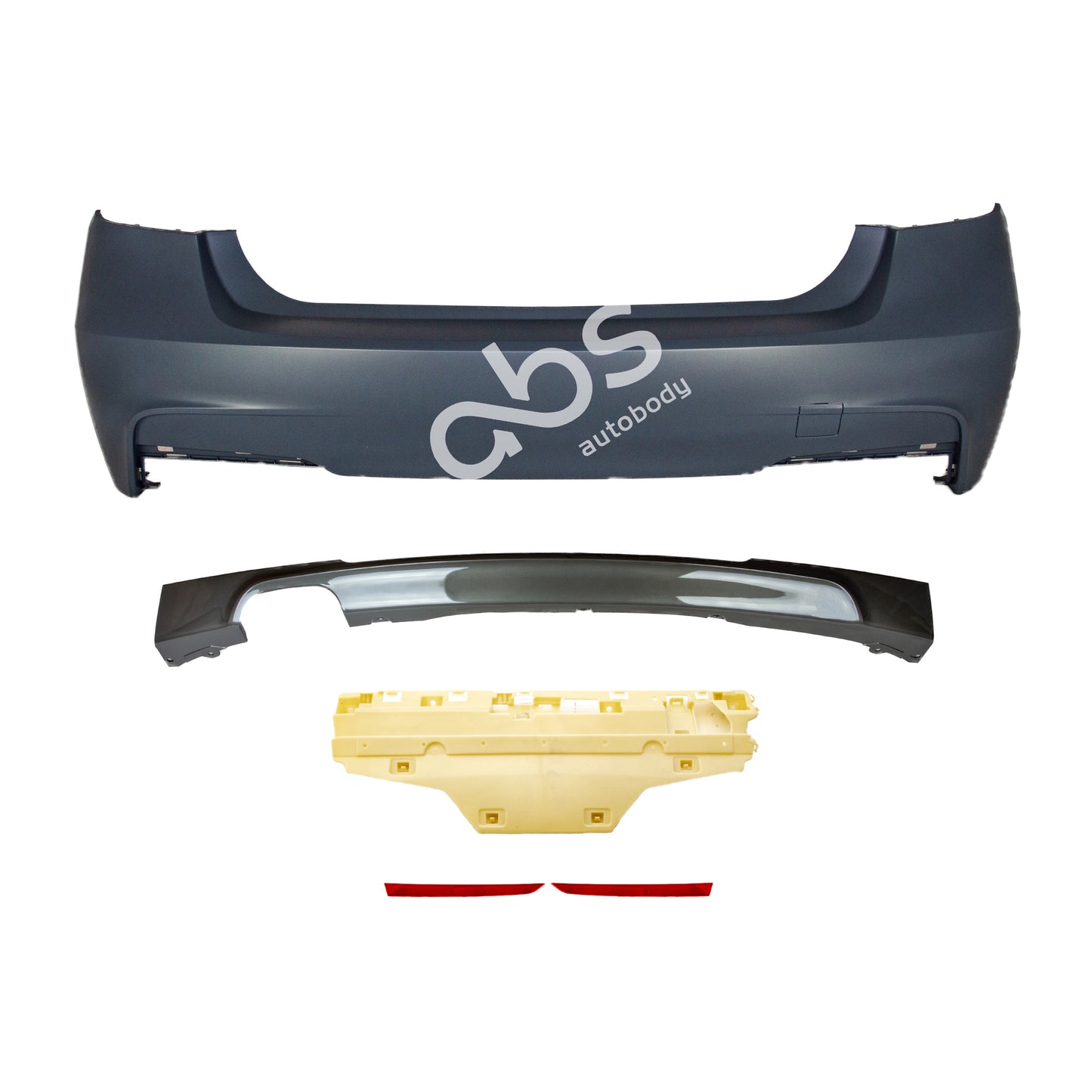 M-Sport Style Rear Bumper - F30 3-series