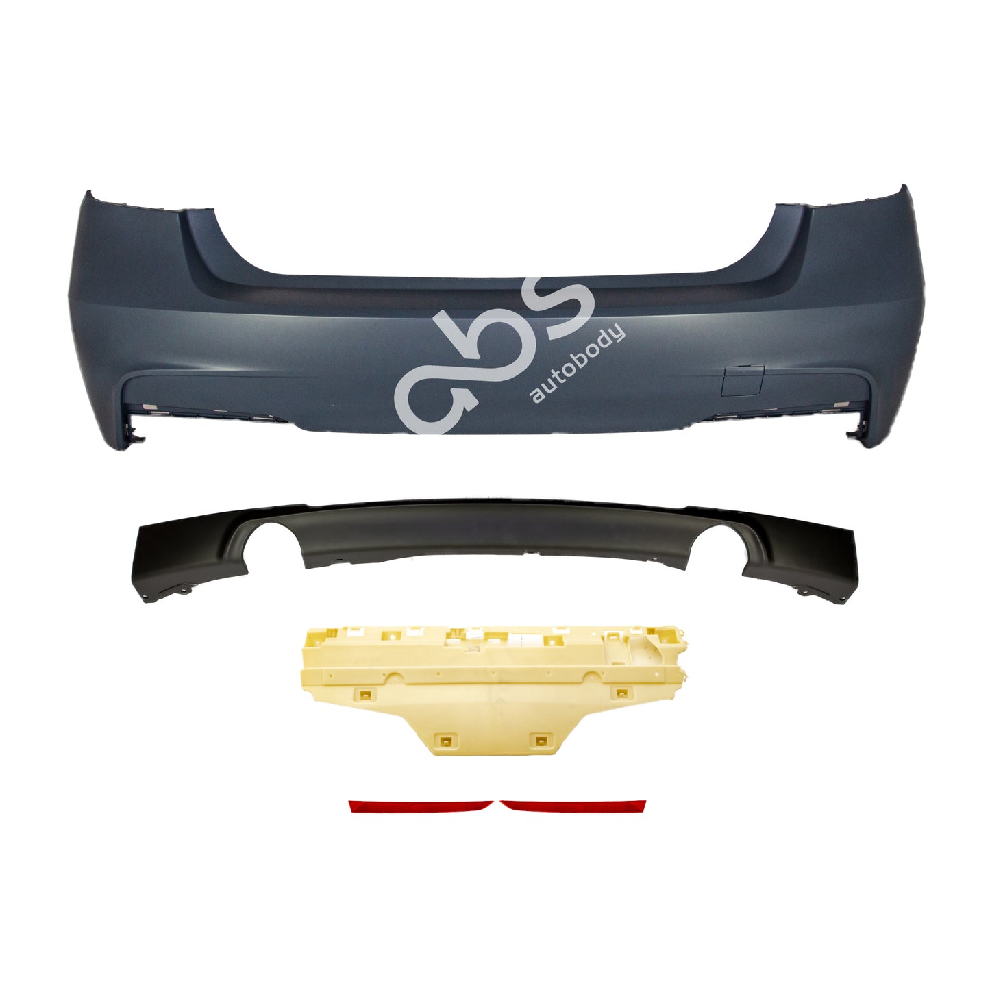 M-Sport Style Rear Bumper - F30 3-series