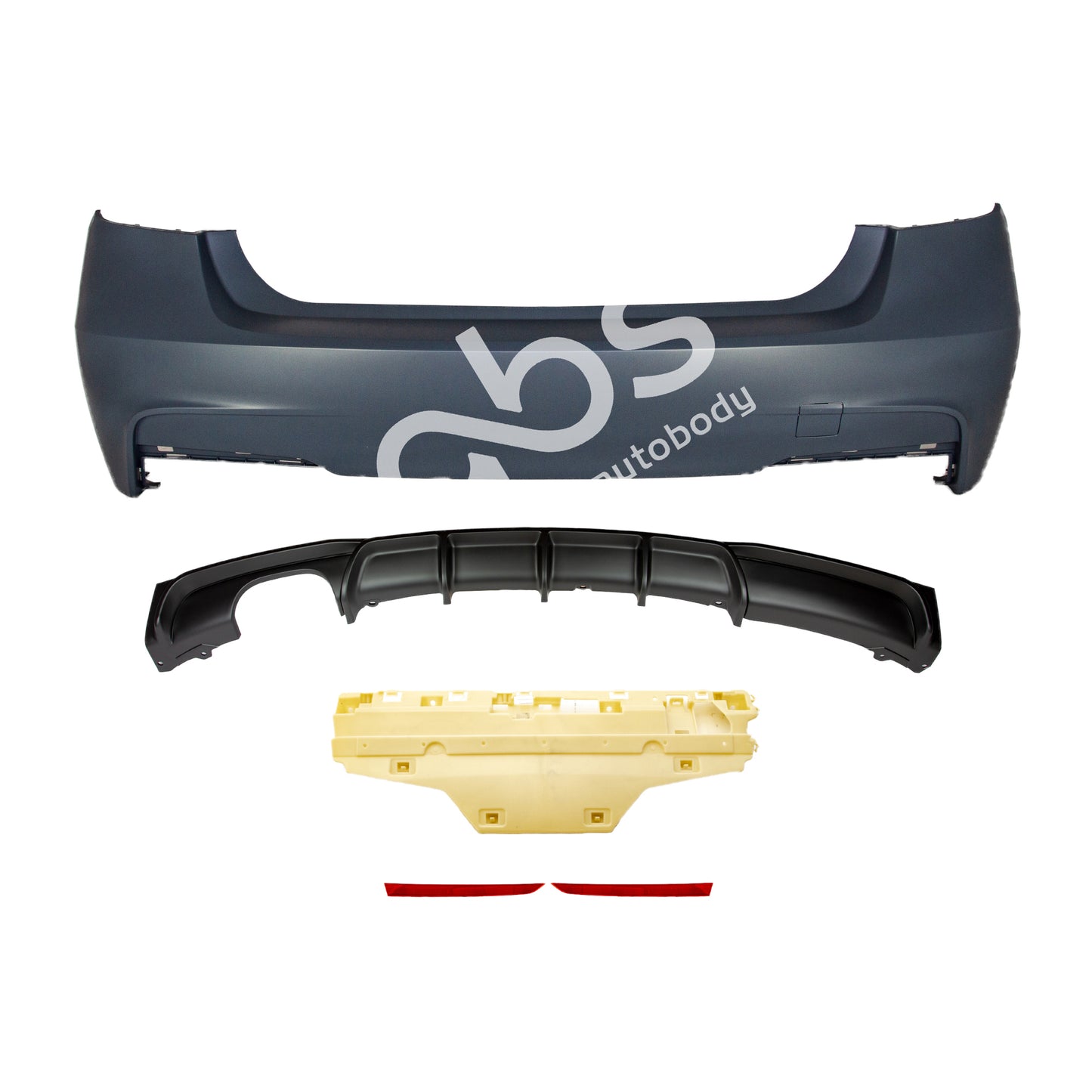 M-Sport Style Rear Bumper - F30 3-series