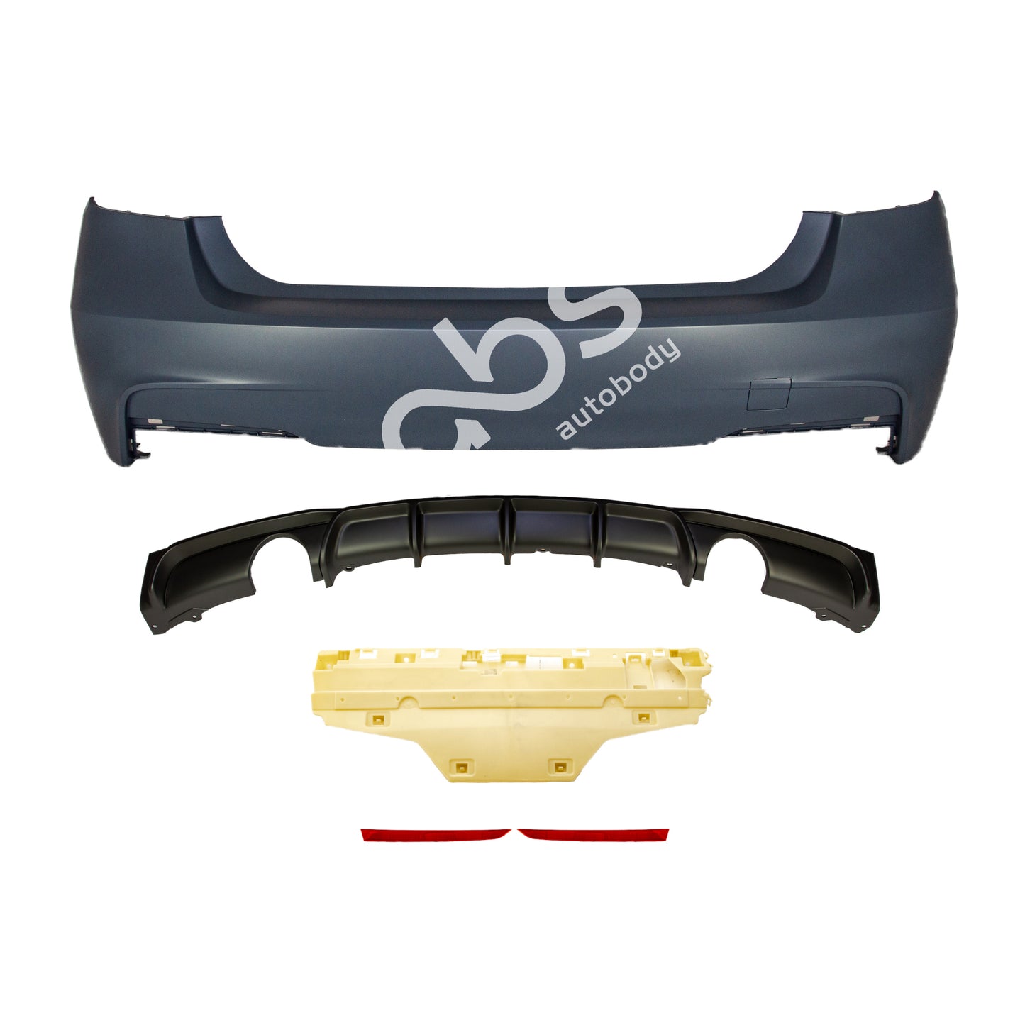 M-Sport Style Rear Bumper - F30 3-series