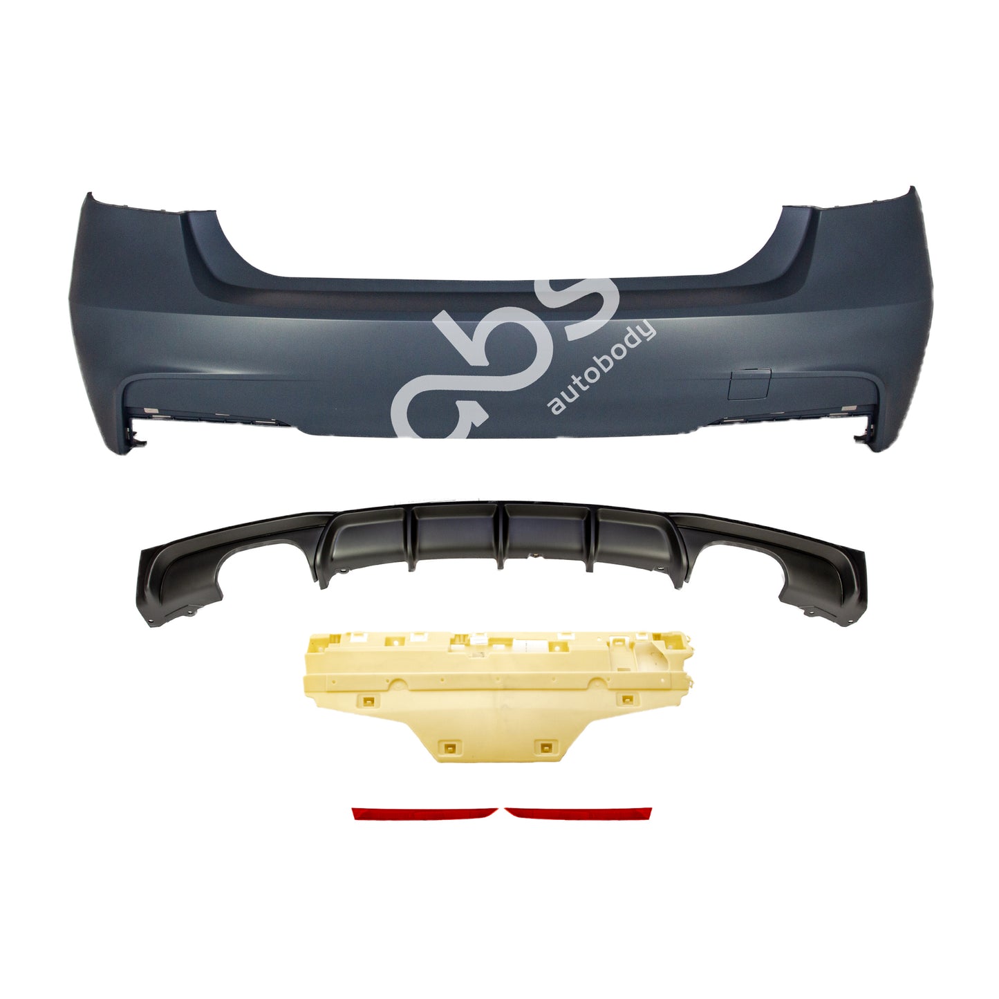 M-Sport Style Rear Bumper - F30 3-series