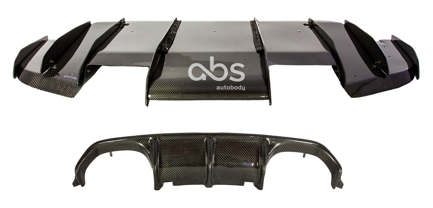 1P Carbon Fiber Diffuser - F80 M3 / F82 M4