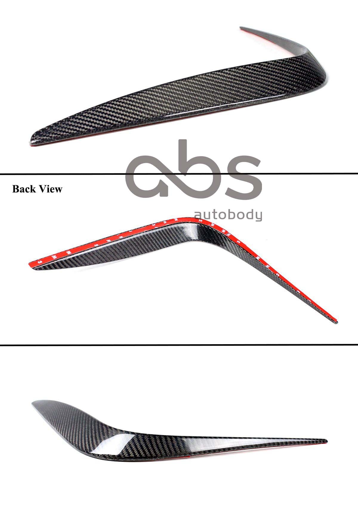 G8X FRONT CARBON FIBER FANGS