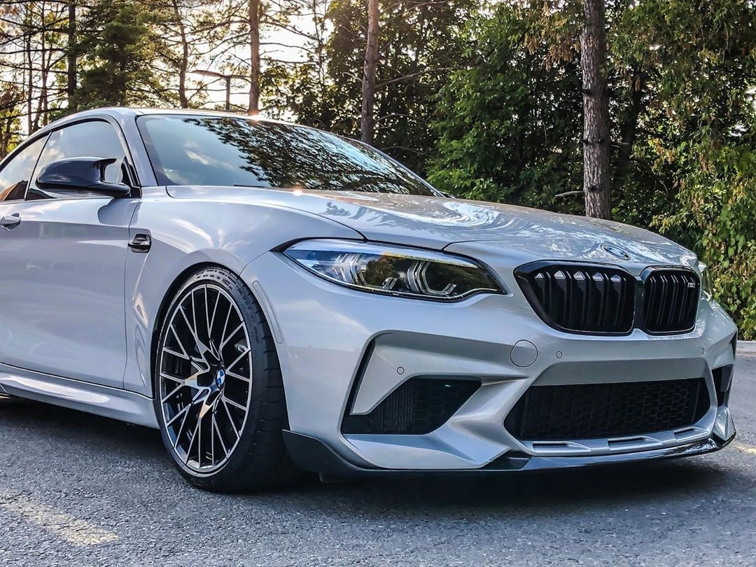 F87 M2 Competition Carbon Fiber Performance Style Front Lip – ABS Auto Body