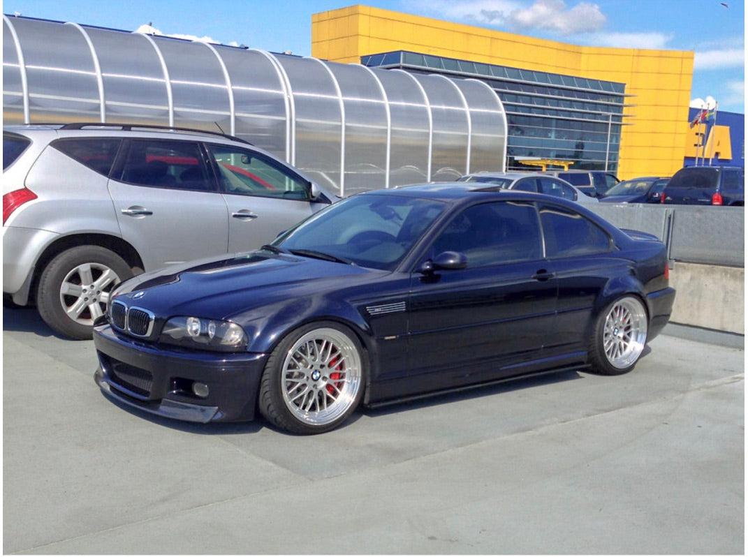 E46 M3 Carbon Fiber Side Skirt Extension