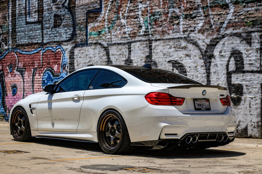 F8x MPERF SIDE SKIRT EXTENSIONS CARBON