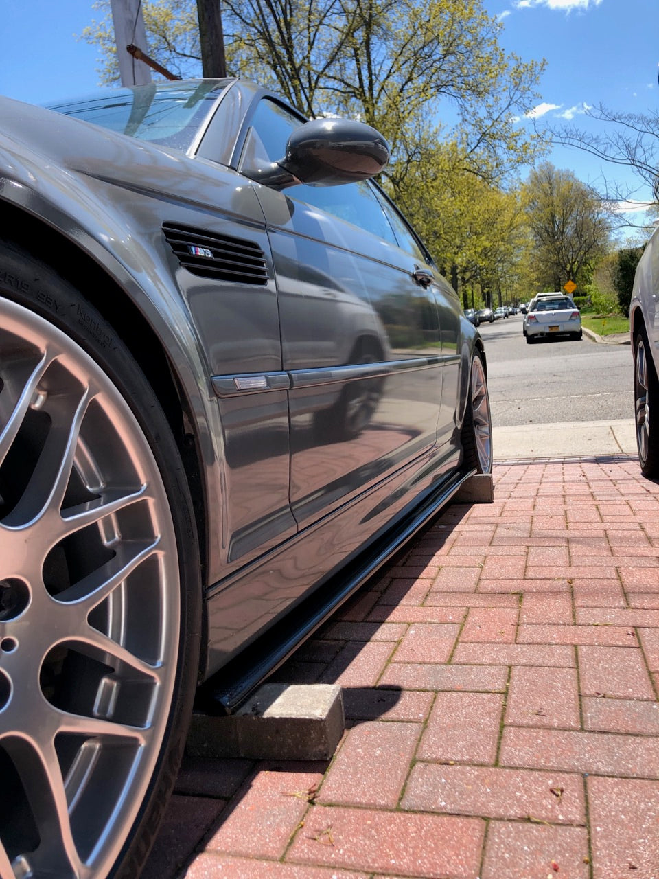 E46 M3 Carbon Fiber Side Skirt Extension