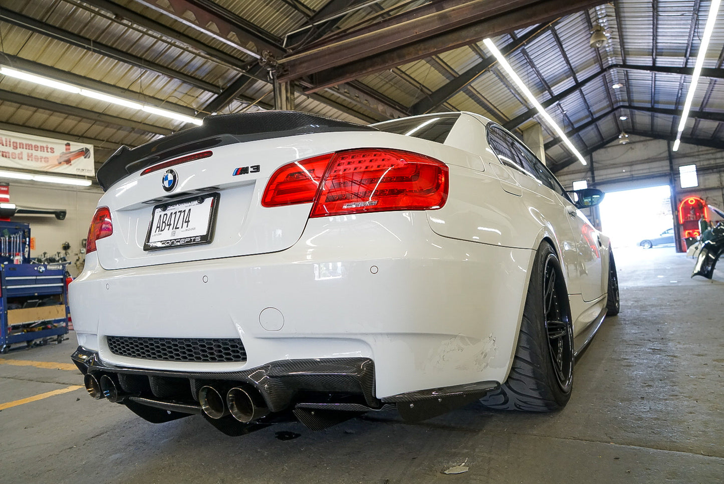 E92 M3 - Rear Bumper Extensions