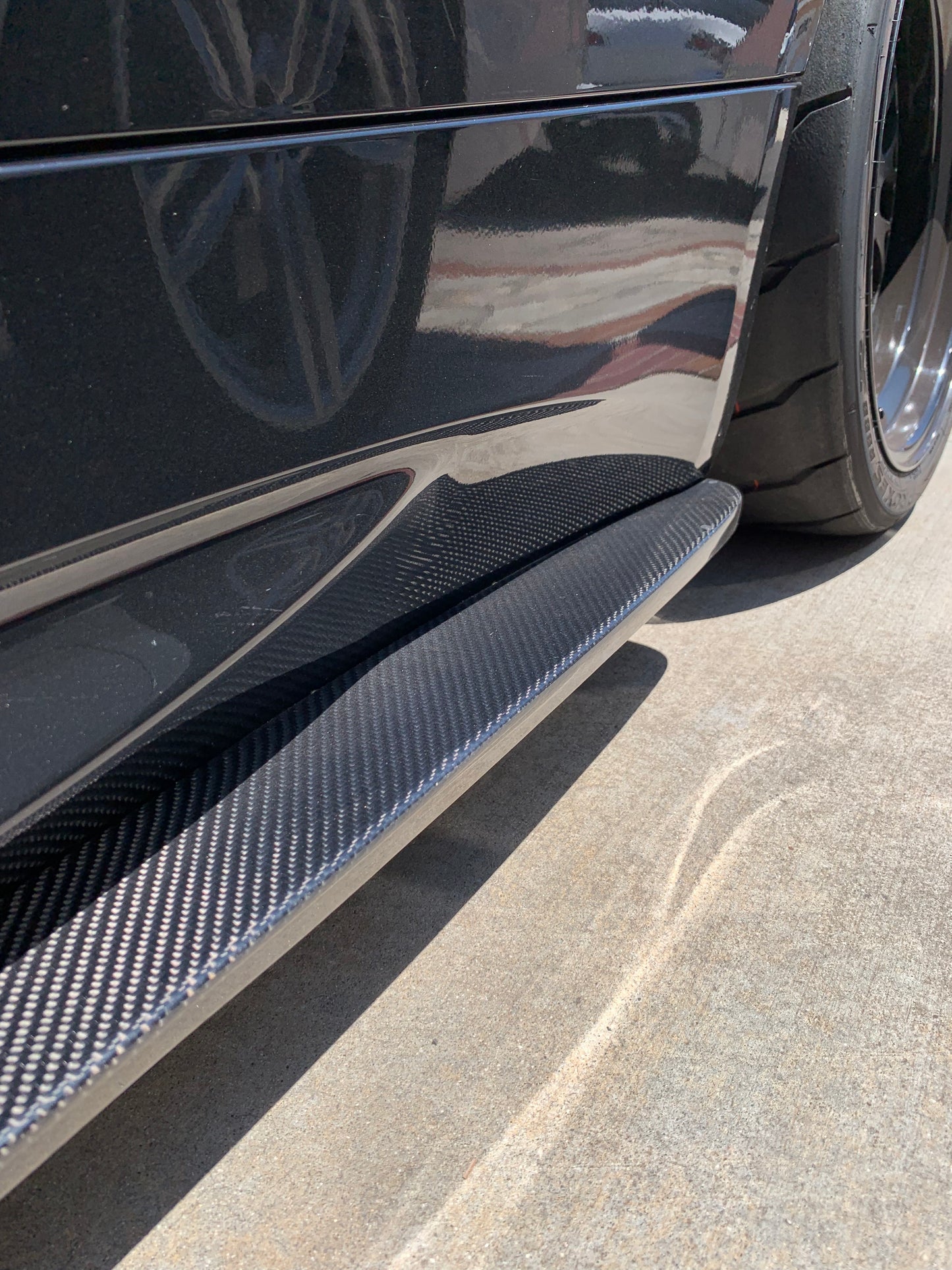 ESV2 E9XM3 side skirt extensions