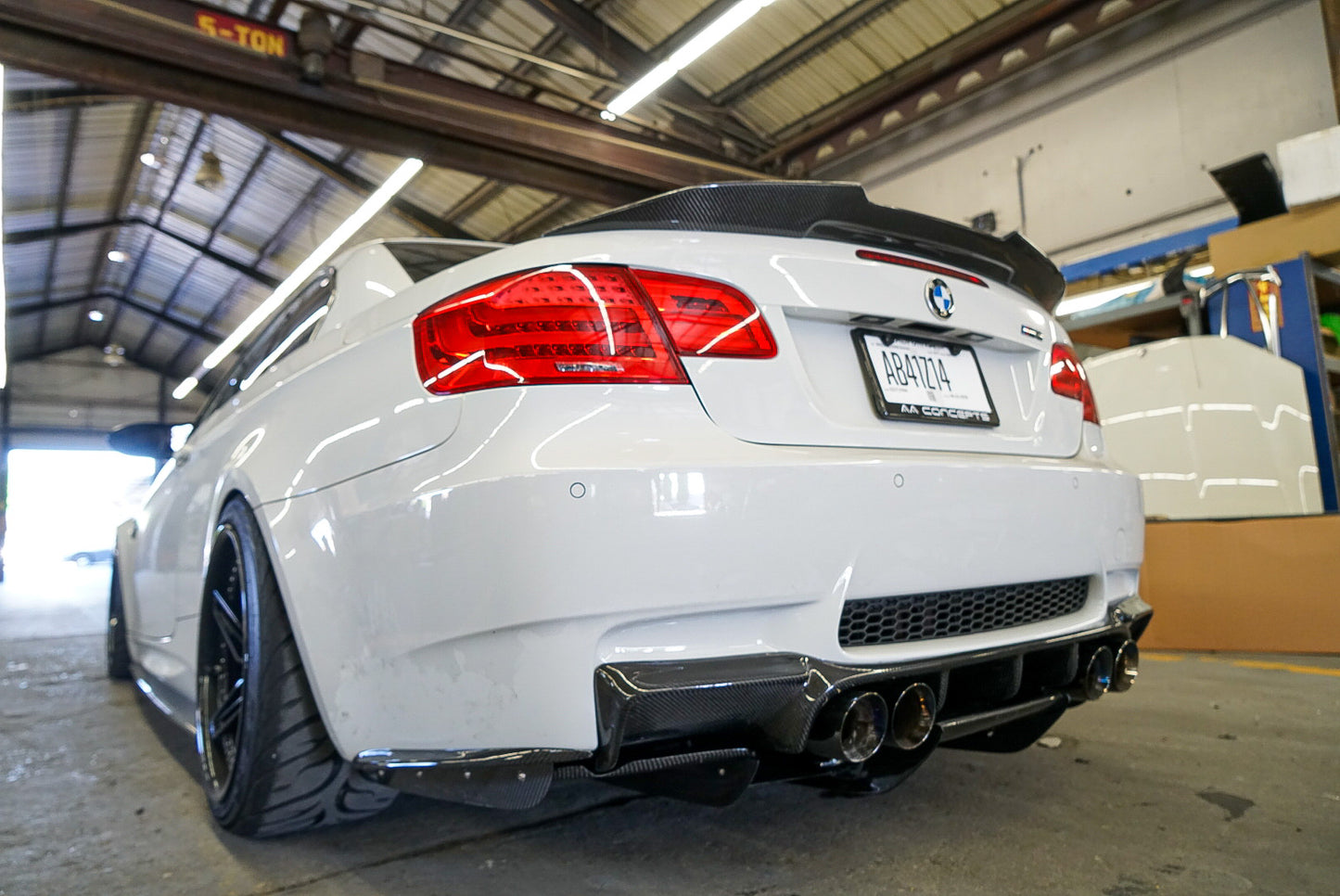 E92 M3 - Rear Bumper Extensions